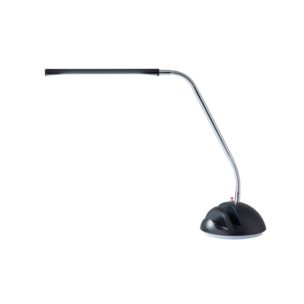 products lighting home decor black zuri furniture modern wendell led desk lamp with chrome accents virgil accent table nautical dining room light fixture big lamps grills tall