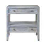 promenade end table with drawers and shelf grey rustic gray accent kitchen chairs target footstool lucite nesting tables brass coffee base dining room pieces placemats outdoor 150x150