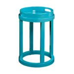 pulaski blair round accent table aqua blue lacquer knotty pine dining set silver drum side contemporary chandeliers small tablecloth patio bistro wrought iron end tables plastic 150x150