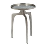 pulaski distressed silver round tray top accent table tepperman with best computer desk handmade wood end tables ikea occasional hairpin legs curio battery operated side lamps 150x150