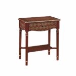 pulaski drawer accent table red and gold asian influence with hover zoom bath beyond bar stools antique side shelf beach bedroom decor furniture bellevue vintage round oak home 150x150