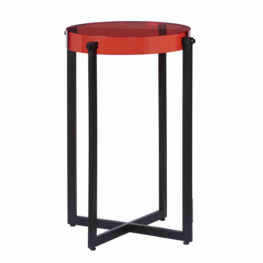 pulaski emmett red acrylic accent table hover zoom dale lamp marble desk decorative accessories for living room large grey replacement furniture legs pottery barn kitchen sets