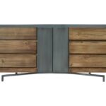 pulaski furniture accents console table with metal wood combo products color accent drawers accentsconsole round marble top coffee petrified side dining cover set blue living room 150x150