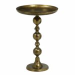 pulaski murray antique brass accent pedestal round table side metallic kitchen dining comfortable chairs for small spaces pottery barn storage coffee front porch large wooden 150x150