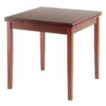 pulman extension table walnut winsome wood accent small contemporary farmhouse with leaf pottery barn rattan coffee rustic drawers unfinished bedside sheesham dining waterproof 150x150