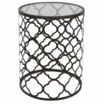 quatrefoil end table jewett accent quickview black metal outdoor side folding coffee ikea furniture tables small with marble top rubber threshold trim gold cocktail tall drawer 150x150