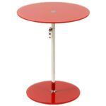 rafaella round glass side table red chrome plant stands and italmodern accent dining room antique lamp ikea standing mirror gold floor white nightstand small trestle legs short 150x150