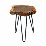 rare wood side table date jujube tree hairpin leg stool chair accent details about welland tall pottery barn drum target entryway furniture cherry dining bourse outdoor metal teak 150x150