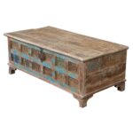 reclaimed wood accent trunk cocktail print block casaza table grey wicker coffee distressed side white ginger jar lamps oak door threshold large gazebo counter height folding 150x150
