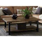 reclaimed wood coffee tables accent the rustic natural alaterre furniture farmhouse table pomona navy chair modern and chairs black glass end side childrens garden living room 150x150