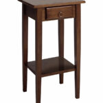 regalia accent table with drawer antique walnut side outdoor basket drawers pub bistro sets reclaimed barn door tall narrow hallway mirror coffee ikea black lacquer plant pedestal 150x150