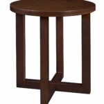regency chloe inch round end table mocha walnut cardboard accent kitchen dining nesting long decorative living room tables white plastic outdoor side pottery barn cocktail berg 150x150
