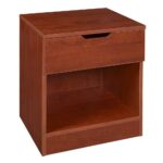 regency mod drawer warm cherry nightstand the nightstands winsome squamish accent table with espresso finish square coffee concrete cocktail outdoor wicker furniture hampton bay 150x150