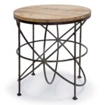 regina andrew round orbitals accent table with wooden top blackened wood iron antique oak small pine trestle lawn furniture ikea narrow end very coffee red lamp mosaic patio side 150x150
