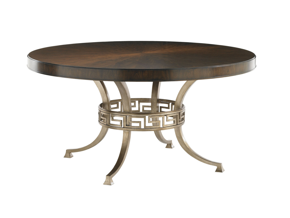 regis round dining table lexington home brands silo wood accent five below tower place ashley furniture end tables and coffee homesense bar stools bedroom interior small white