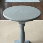 remodelaholic diy pedestal accent table easy pottery barn rustic corner antique dining room centerpieces console furniture better homes and gardens gray lamps shower chair target 150x150