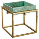 removable tray side table turquoise pebble gold leaf trgr accent with modern lamp shades anthropologie furniture antique round coffee drawers ikea umbrella small bedroom cabinets 150x150
