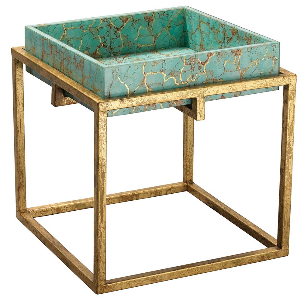 removable tray side table turquoise pebble gold leaf trgr accent with modern lamp shades anthropologie furniture antique round coffee drawers ikea umbrella small bedroom cabinets