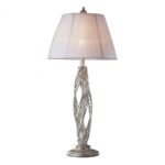 renaissance light table lamp sunset silver with crystal accents accent mirror design contemporary coffee tables toronto lighting portland white wicker glass top drum stick bag 150x150
