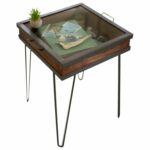 retro mid century industrial modern hairpin shadowbox end table room essentials accent gold legs farm style coffee seating for small spaces folding garden side with marble top 150x150