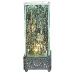 river goods studio art mercury glass and metal jeweled uplight inch high square table lamp accent lamps free shipping orders over desk ikea marble top small pedestal decor bedside 150x150