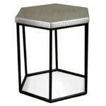 riverside furniture lyric industrial hexagon side table dunk products color threshold accent bright end tables ashley website round windham tall gold pine drawing room heavy duty 150x150