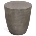 riverside furniture nadene aluminum drum end table powell products color storage accent nadenedrum dining napkins cabinet marble coffee ocean themed lamp shades piece nest tables 150x150