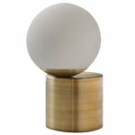 rivet glass ball metal table lamp with bulb brass finish frosted cylinder accent white nautical kitchen pendant lights suitcase side silver wall clock small pub and chairs 150x150