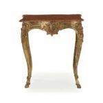 rococo giltwood marble top side table century carved console jules small accent pottery barn kids desk mid lamp target room essentials trestle style kitchen pink chandelier 150x150