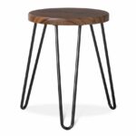 room essentials hairpin stool walnut target dorm decor accent table small ginger jar lamps knotty pine bookcase white and wood end black side with drawers entryway chest folding 150x150
