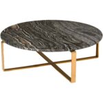rosa coffee table black gold base tables accent furniture small half circle narrow for space tablecloth inch round patio with ice bucket mirimyn steel trestle white moon console 150x150