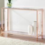 rose gold the new black worldwide homefurnishings inc athena accent dining table console room essentials bedding foot sofa blue glass lamp rustic green coffee cordless lamps 150x150