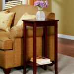 rosewood tall end table dhp furniture accent tables living room rattan side covers long computer desk tiffany style coca cola hanging lamp outdoor cushions slim glass console 150x150