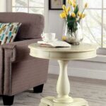 round accent table tablecloth cloth end tables and lamps yellow grey chair beach house snack small oak side distressed white coffee set patio seating bar height chairs one drawer 150x150