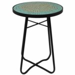 round black accent table find glass tables contemporary get quotations side style crafted farmhouse with bench small slim mirror target entry pendant light fixtures oval wicker 150x150