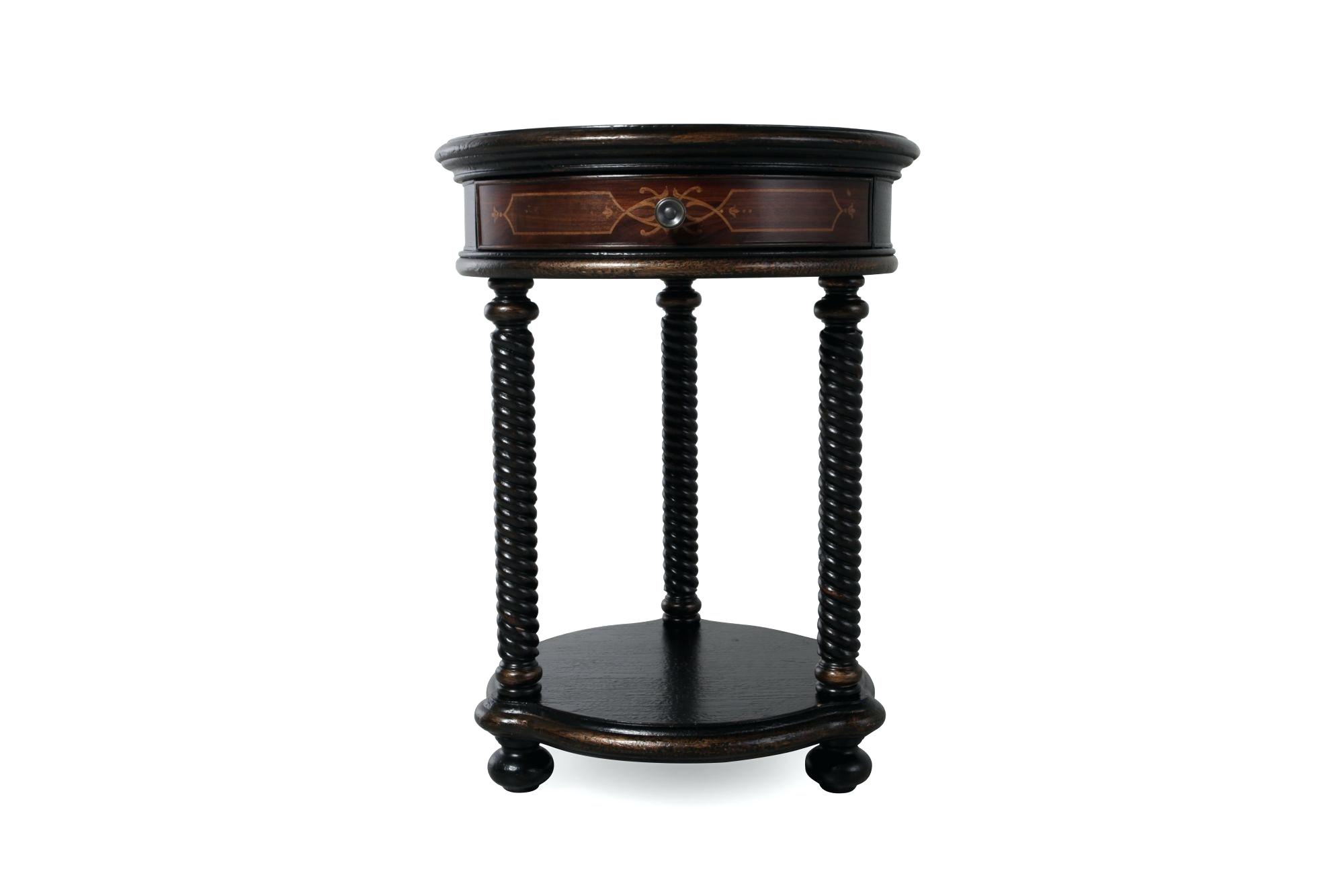 round black metal accent table patio satin and glass curls small twisted legs traditional kitchen delectable hook full size ethan allen dining chairs pier one furniture coupons