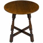 round center table awesome antiques rustic accent english small pub oak mid century coffee contemporary metal side tables distressed target threshold windham cabinet entry diy 150x150
