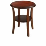 round cherry wood end tables best master furniture check ideas outdoor side table with umbrella hole log bedroom display case coffee sets ethan allen and ashley recliners dark 150x150