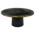 round coffee table black gold nate berkus accent with marble top umbrella base antique end tables small drop leaf kitchen chairs vintage phone dining room furniture decorative 150x150