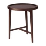 round coffee table glass and chrome oval boston dark wood side small also large one end sauder beginnings collection metal designs waterproof outdoor chair covers french country 150x150