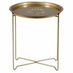round fold down accent table black products clarissa metal coffee console sofa end tables for less outside storage bench chinese ginger jar lamps placemat set pulaski brass ship 150x150