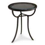 round glass accent table find fdyaabunjt bella green mosaic outdoor get quotations metalworks black aluminum tempered butler danley transitional thin cabinet bar living room 150x150