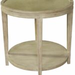 round mahogany antiqued white washed side table mecox gardens whitewash accent west elm armchair acrylic coffee wood glass end tables space saver oriental lamps small slim bedside 150x150