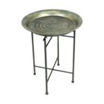 round metal accent table target threshold kitchen dining sets affordable modern outdoor furniture acrylic nightstand antique inlaid coffee waterproof cover for garden and chairs 150x150