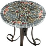 round mirror accent table pier tables mosaic lavorochogan info kenzie small one decoration pieces for drawing room inexpensive sofas rugs clearance west elm buffet light blue 150x150