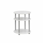 round white accent table bizchair monarch specialties msp main silver our open concept diameter with black wood side room essentials designer bedside lamps wooden mats wyatt 150x150