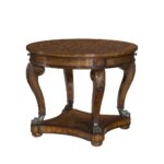 round wood entry table thrifty butler foyer mirror natural living room ing tables gets update accent wooden cabinet also area rug for furniture lear sofa large size modern toronto 150x150