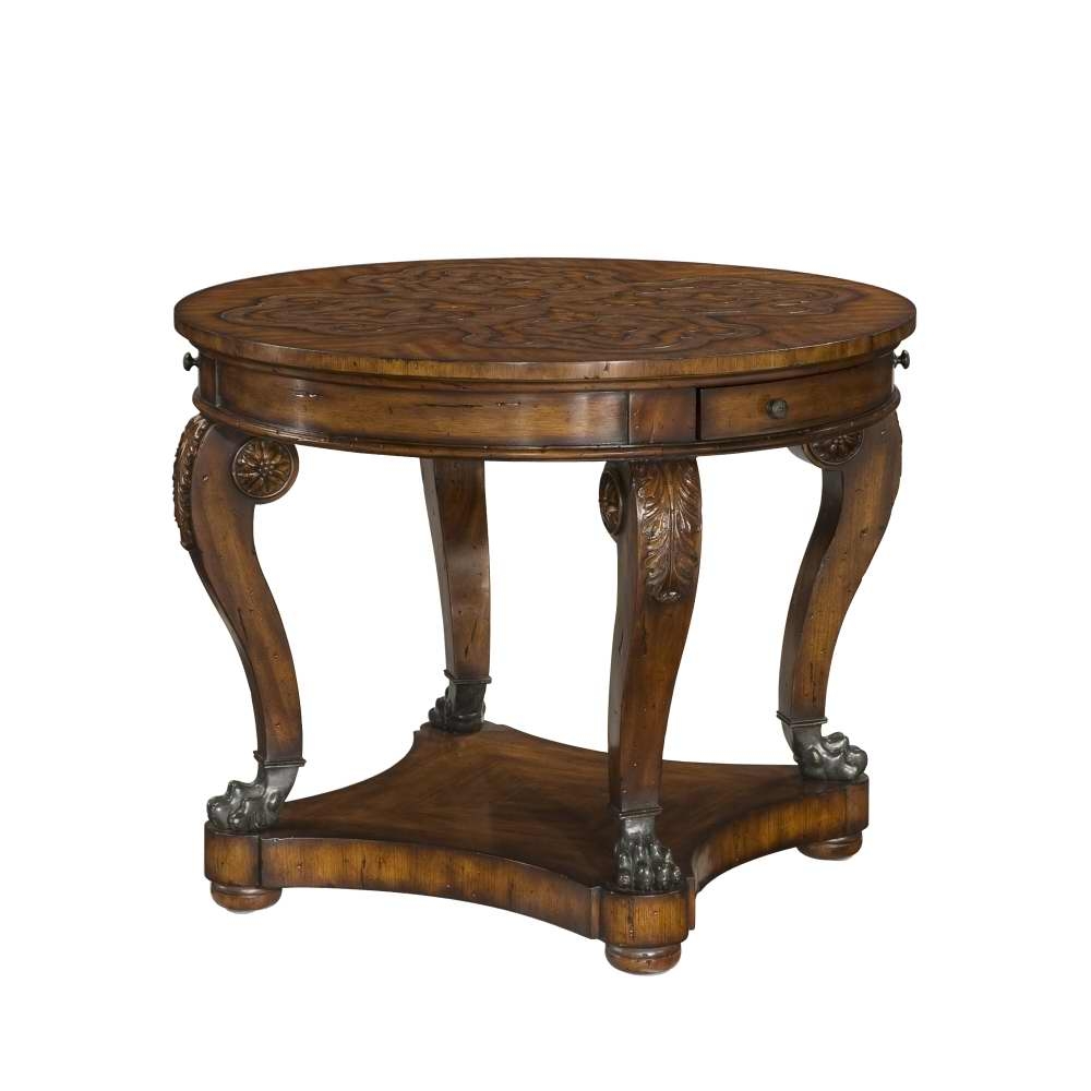 round wood entry table thrifty butler foyer mirror natural living room ing tables gets update accent wooden cabinet also area rug for furniture lear sofa large size modern toronto