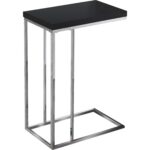 russleo black accent table tables colors product orange lamp mosaic tops outdoor glass and chrome side tiffany pond lily diy base small metal origami coffee stool ikea shelf 150x150