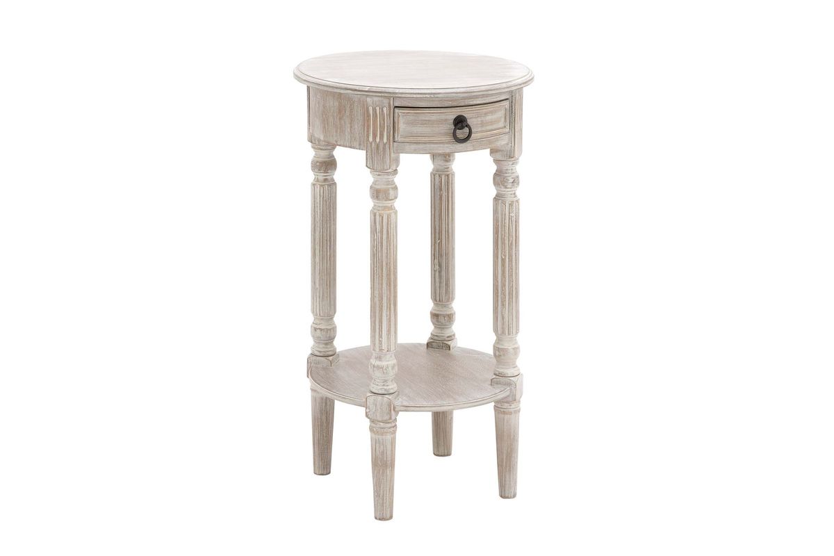 rustic country round accent table taupe gardner white pedestal from furniture black metal end dimmable lamp double drop leaf whole tablecloths for weddings gold target brass